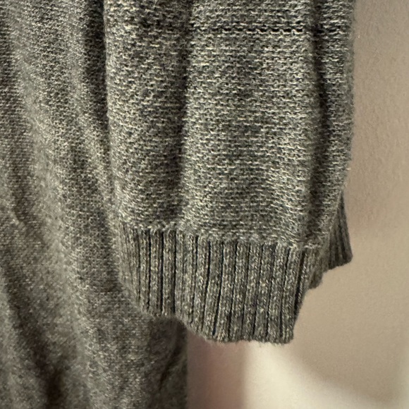 Eleventy Milano Gray Textured Polo Shirt - Picture 4 of 4